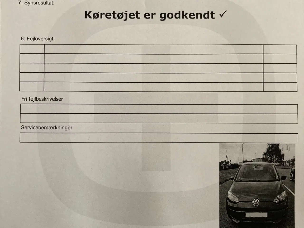 Billede 13 - VW Up 1.0 Nysyn yderste pæn og velholdt
