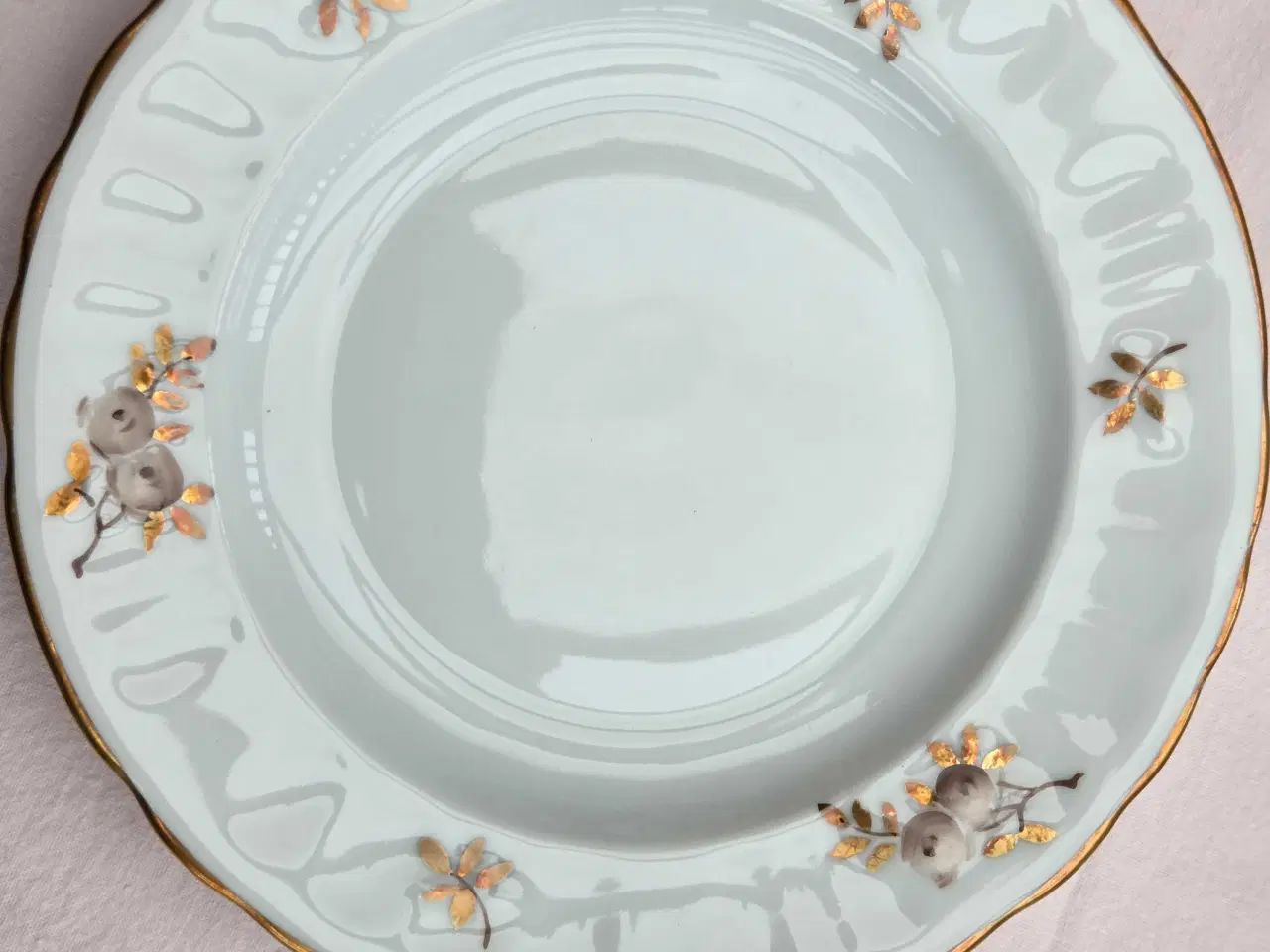 Billede 12 - Københavns porcelæns malere kaffestel Brun Rose.