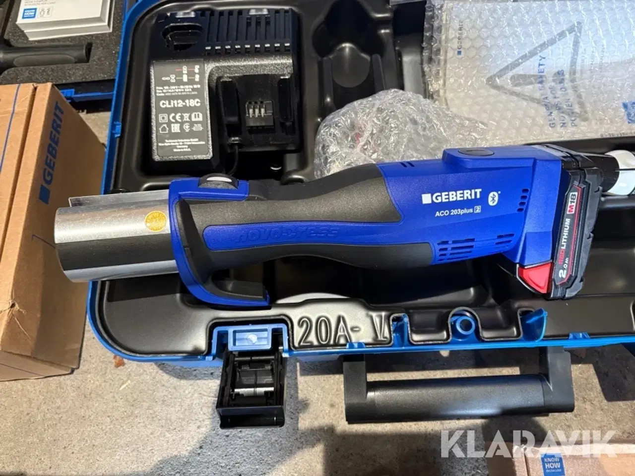 Billede 7 - Presse værktøj Geberit Mapress ACO203+