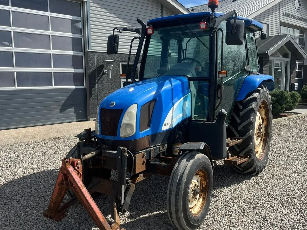 Billede 7 - New Holland TL90A Med frontlift