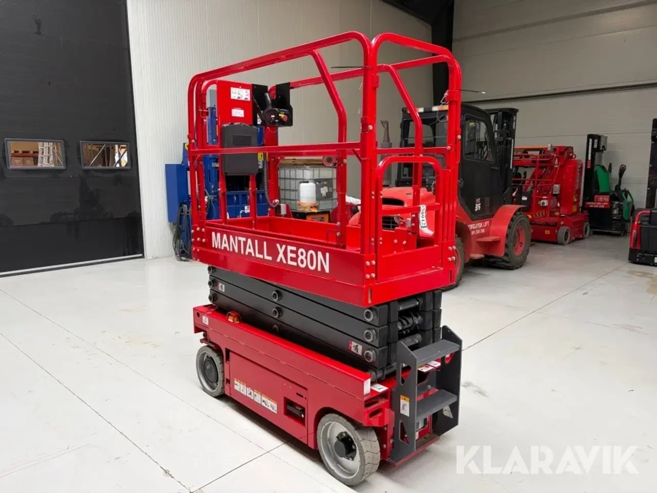 Billede 4 - Sakselift Mantall XE80N - 7,8 meter