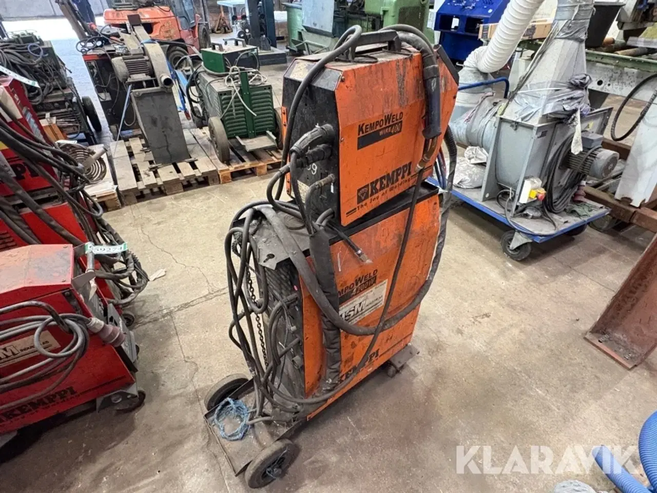 Billede 3 - Svejsemaskine Kemppi KempoWeld 4200W & Wire 400