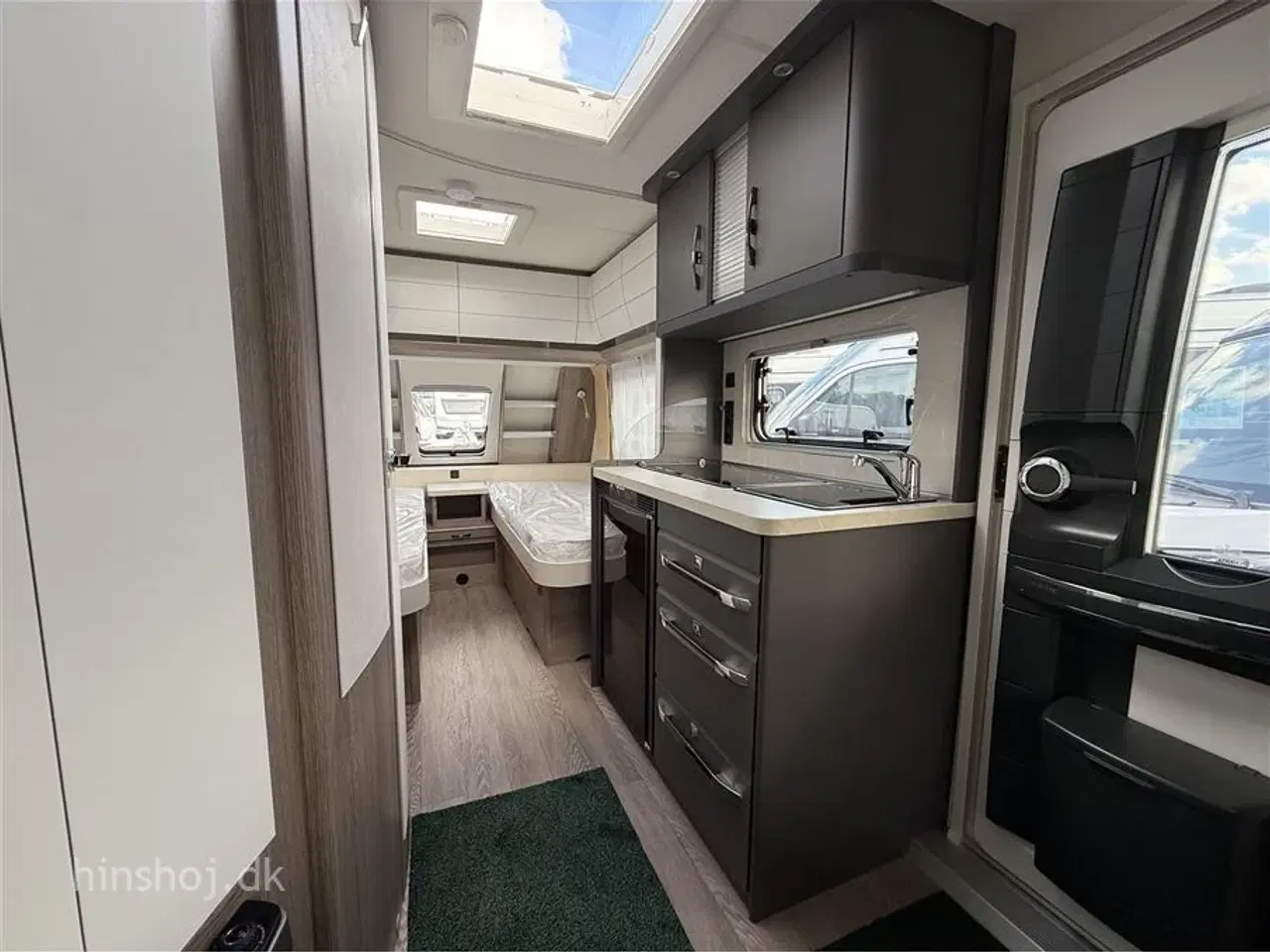 Billede 5 - 2026 - Hobby On Tour 460 DL   Dejlig rejsevogn med enkelsenge fra Hinshøj Caravan