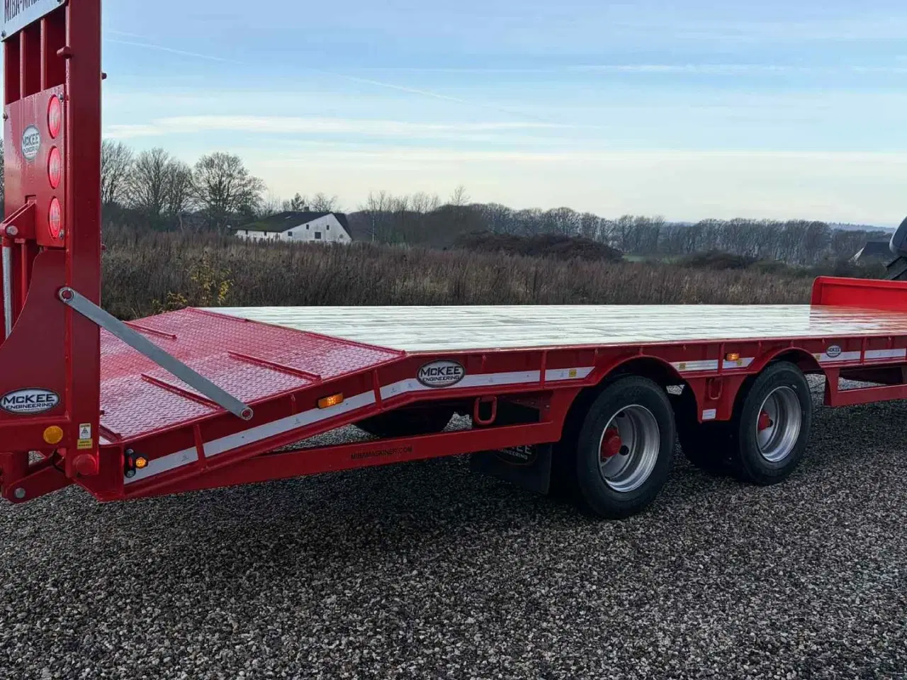 Billede 3 - McKee 21T LL Maskintransportvogn