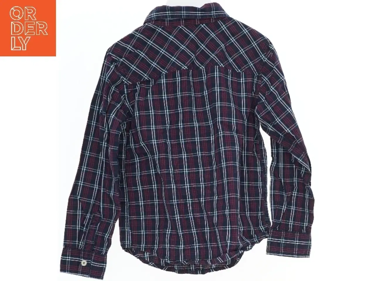 Billede 2 - Skjorte med tern fra Tex (str. 128)