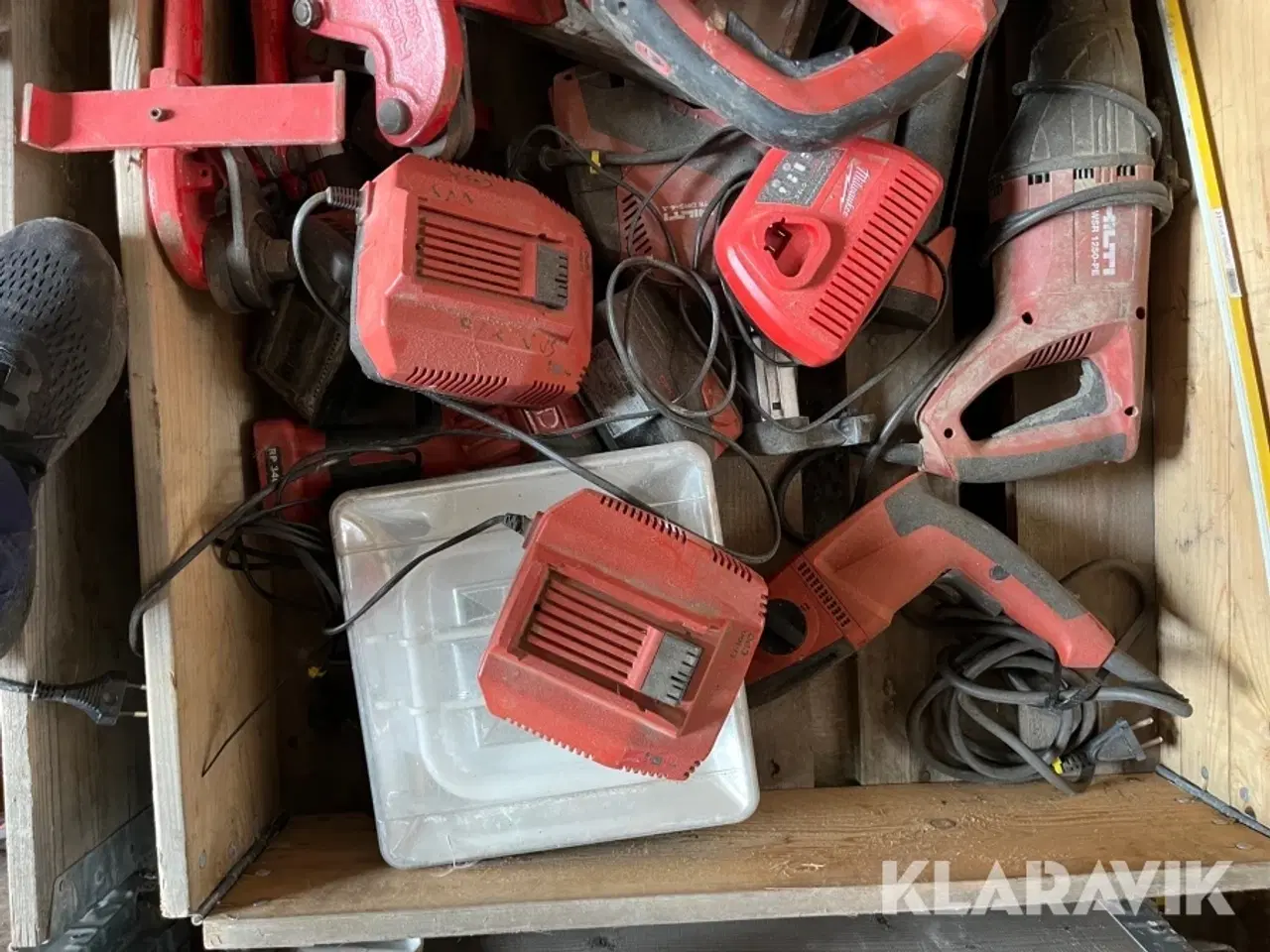 Billede 4 - Håndværktøj Hilti/Milwaukee/Rems - 1 palle