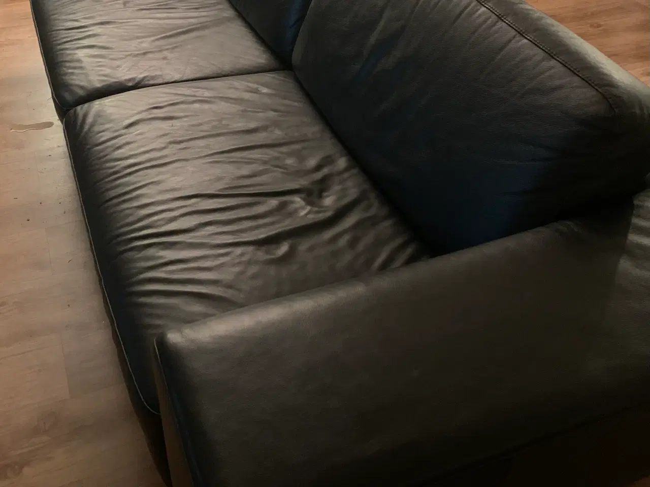 Billede 3 - Læder sofa sælges 