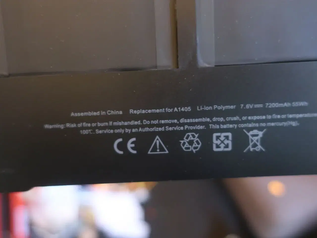 Billede 2 - Batteri til MacBook