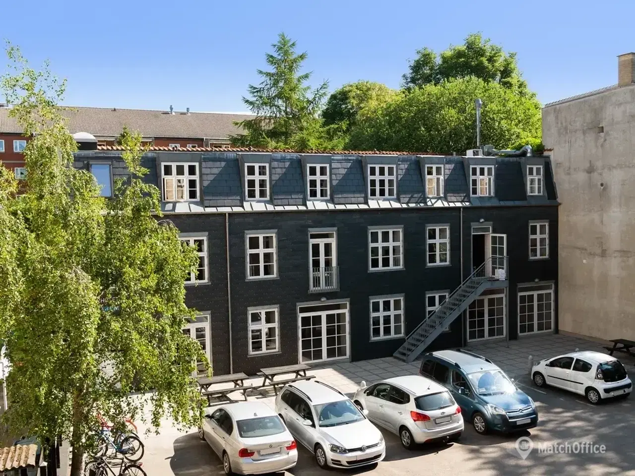 Billede 1 - Parkering til leje på Godthåbsvej 8. Frederiksberg