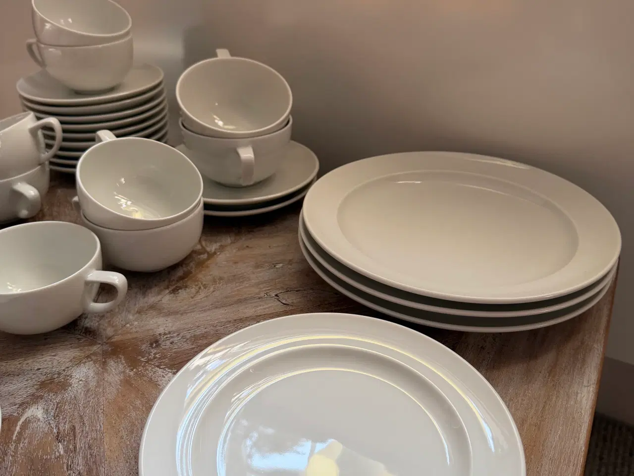 Billede 6 - Hvidpot stel, original Royal Copenhagen udgave