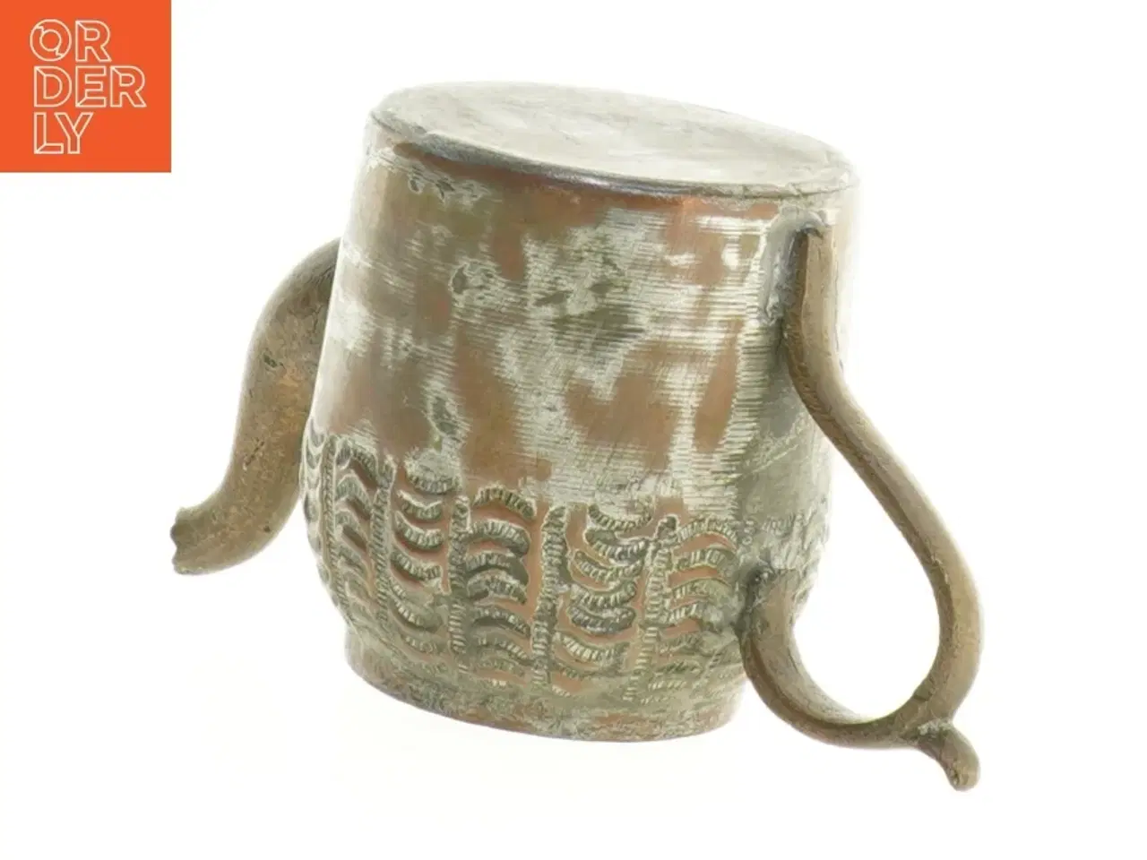 Billede 2 - Gammel metalkande (str. 16 x 8 x 7 cm)