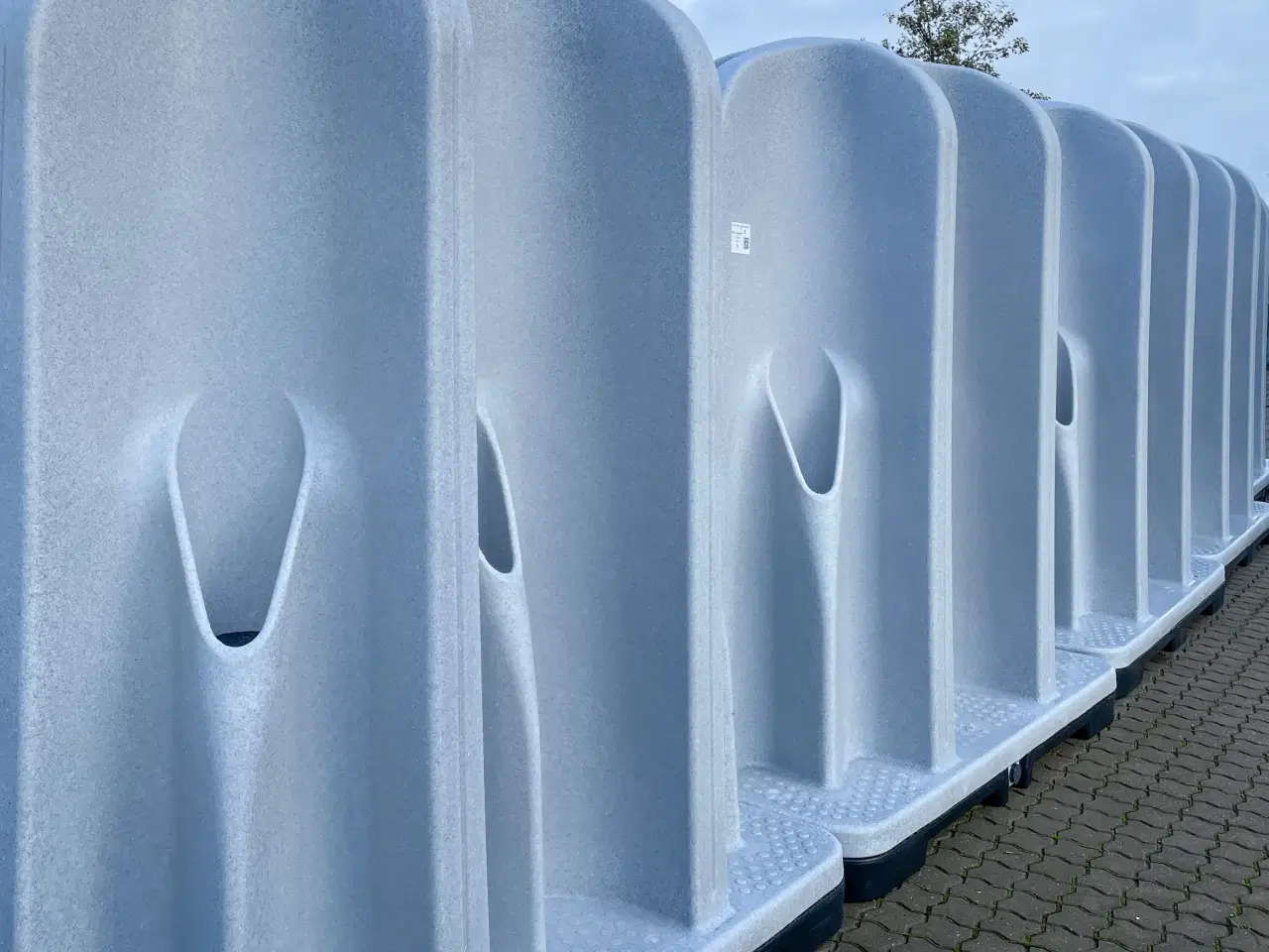 Billede 7 - Type 001: Mobil urinal-pissoir til 6 personer.