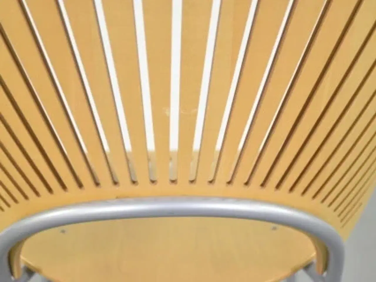 Billede 9 - Nanna ditzel trinidad stol i ahorn med alugråt stel