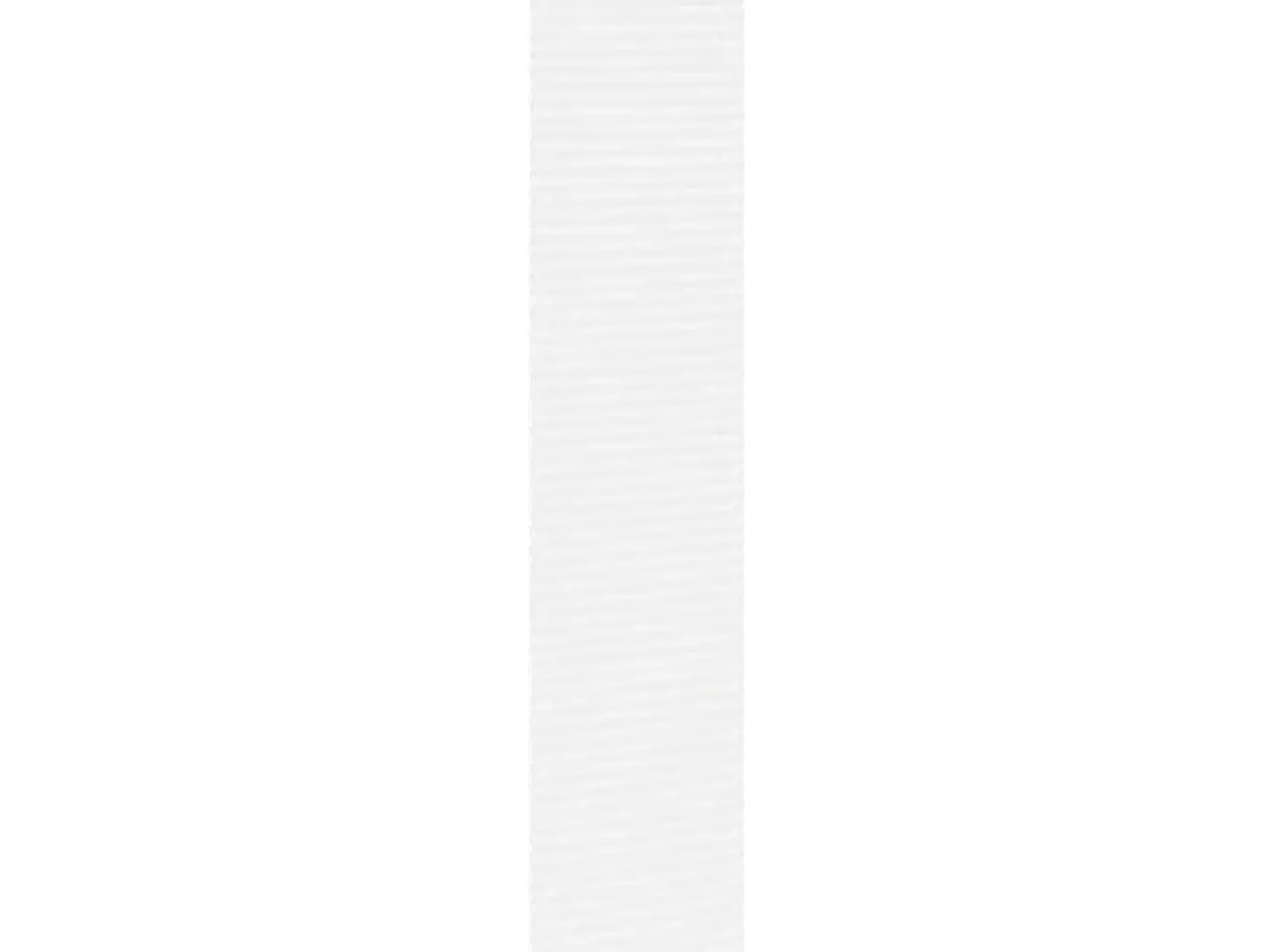 Billede 4 - Plisségardin Hvid 50x200 cm Stofbredde 49,4 cm Polyester