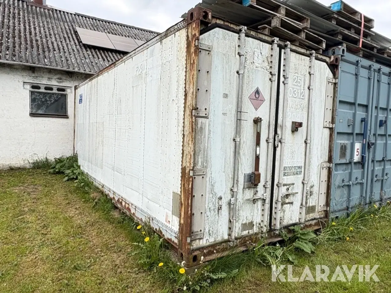 Billede 1 - Container isoleret 20 fod 24 tons