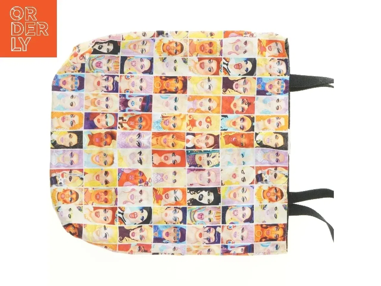 Billede 6 - Farverigskuldertaske (str. 45 x 47 cm)