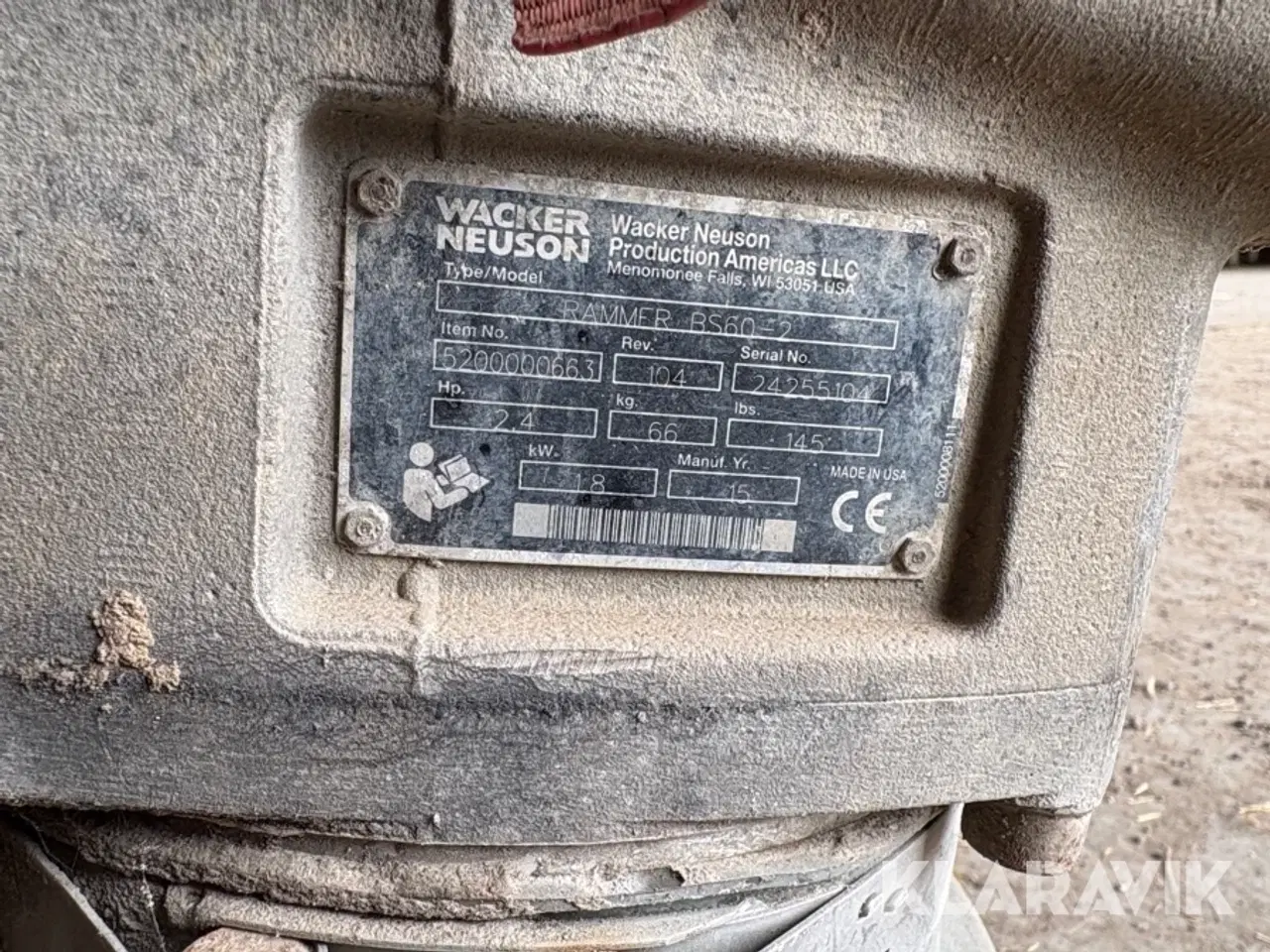 Billede 9 - Jordloppe Wacker Neuson Bs60-2