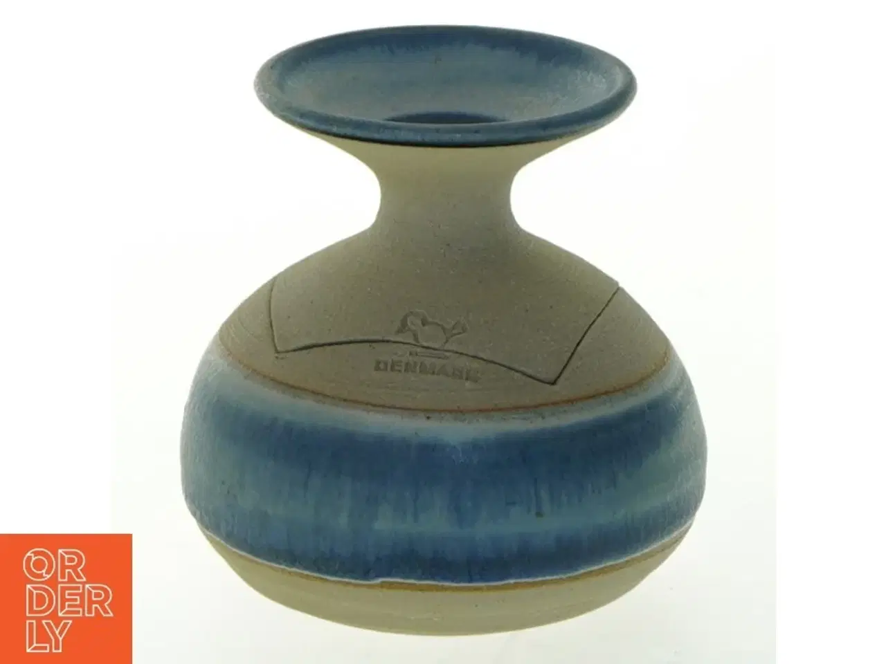 Billede 1 - Vintage vase/lysholder i to dele fra Finke Keramik (str. Ø 8,5 cm)