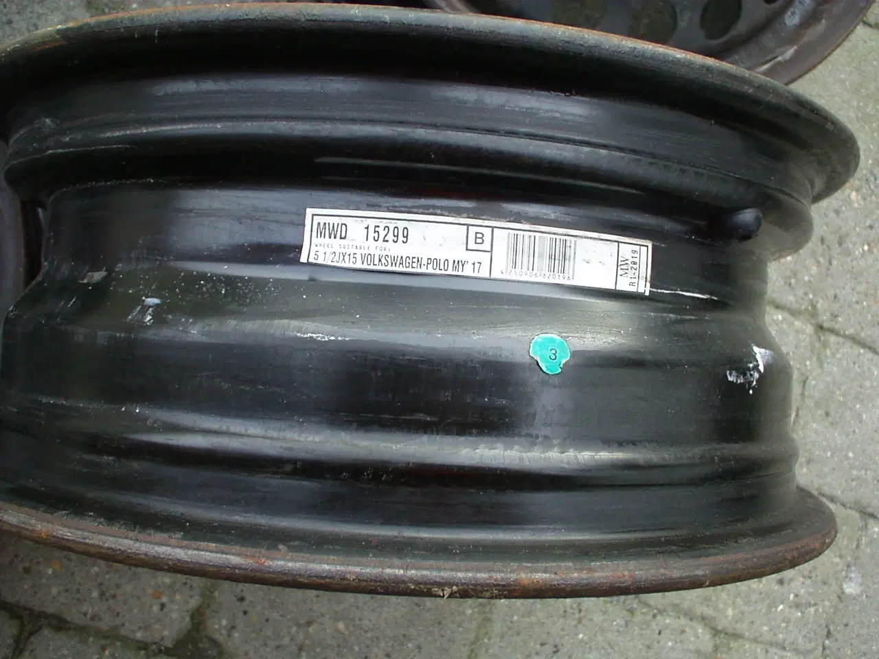 Billede 2 - 4 stk. Stålfælge vw--skoda--seat