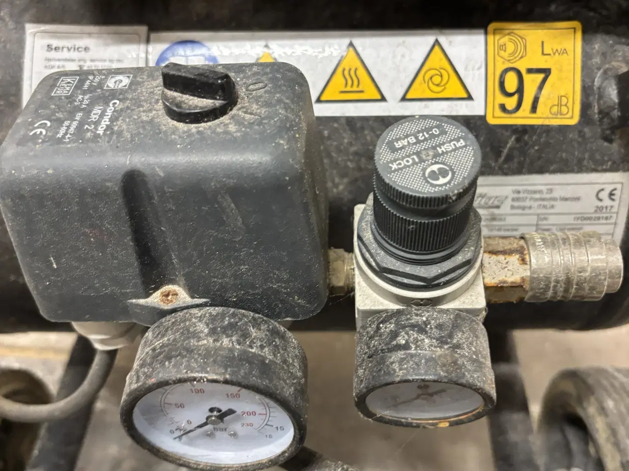 Billede 2 - Unimerco TJEP FIAC kompressor. 