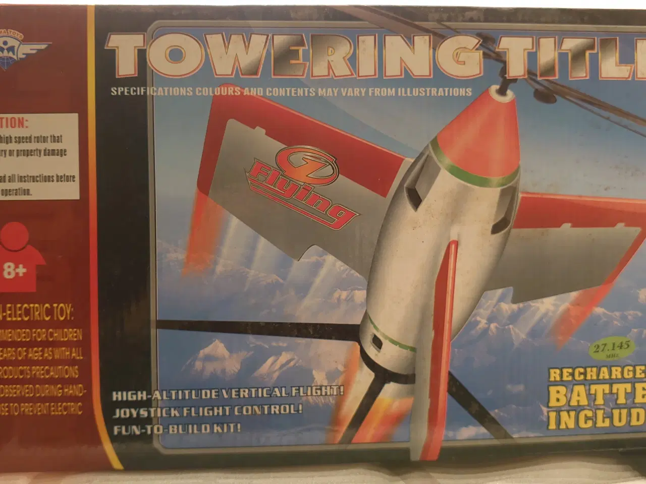 Billede 2 - Fjernstyret raket fra Fei Ma Toys.Aldrig pakket ud