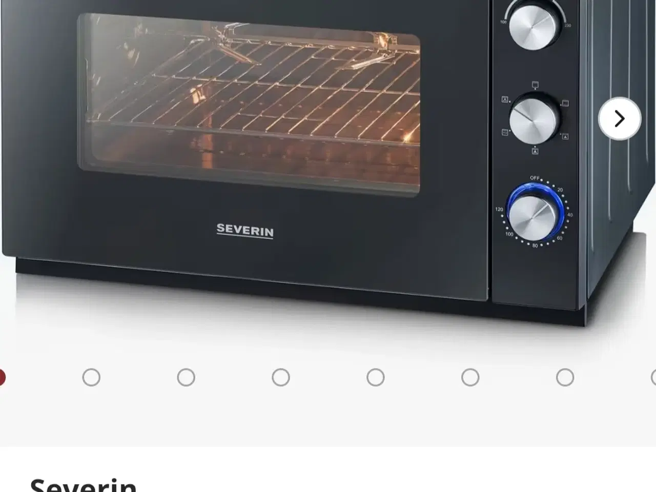 Billede 1 - Fin camping ovn 60 liter med varmluft 