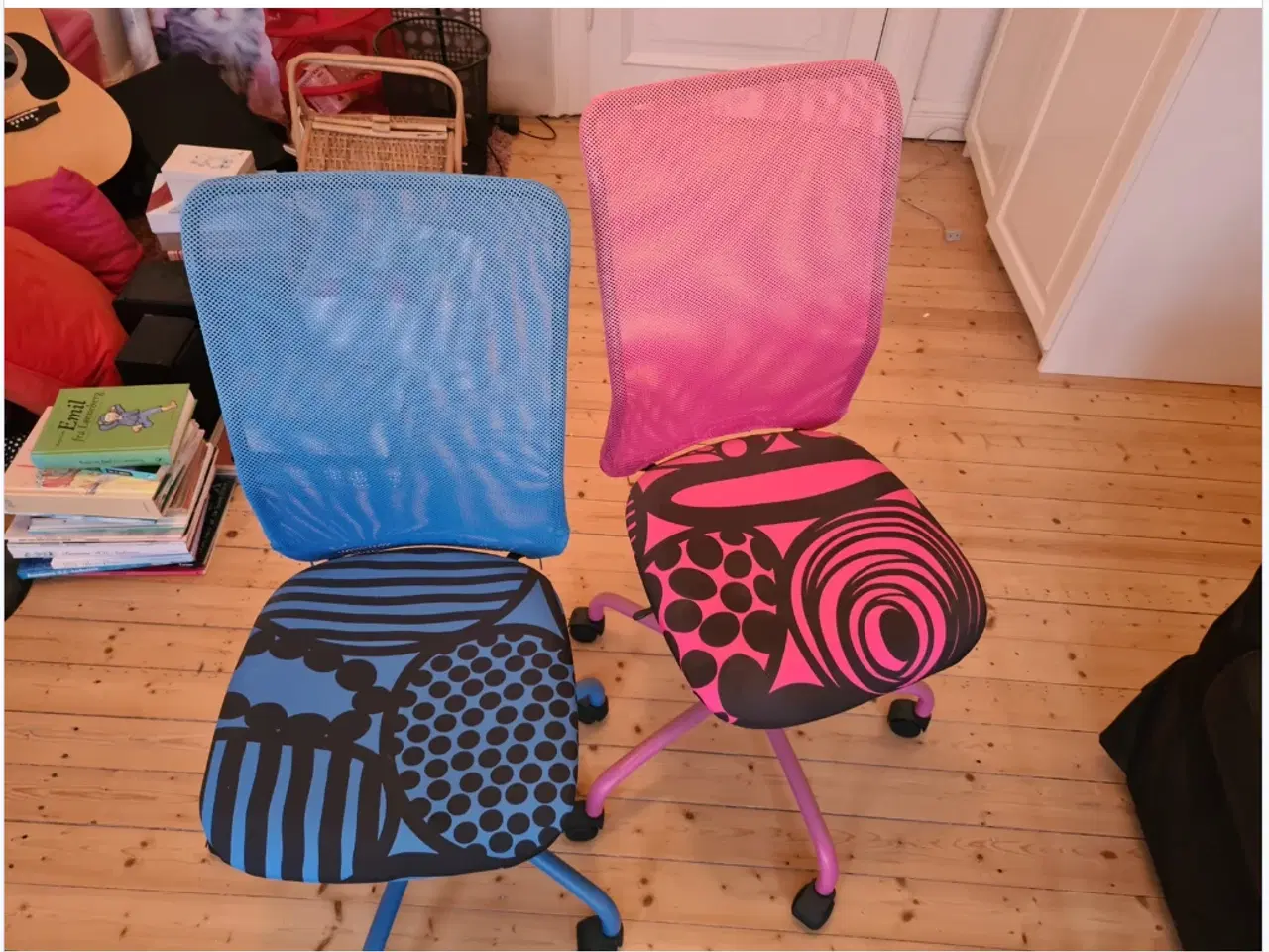 Billede 1 - 2 stole til børn gives væk