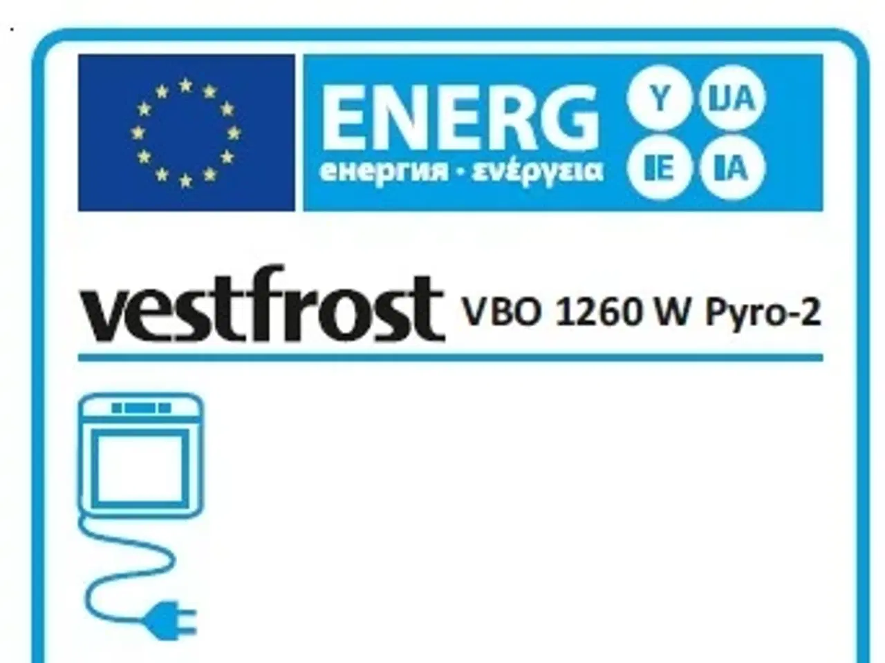 Billede 2 - DEMO Vestfrost VBO 1260 X Pyro-2 Ovn med pyrolyse
