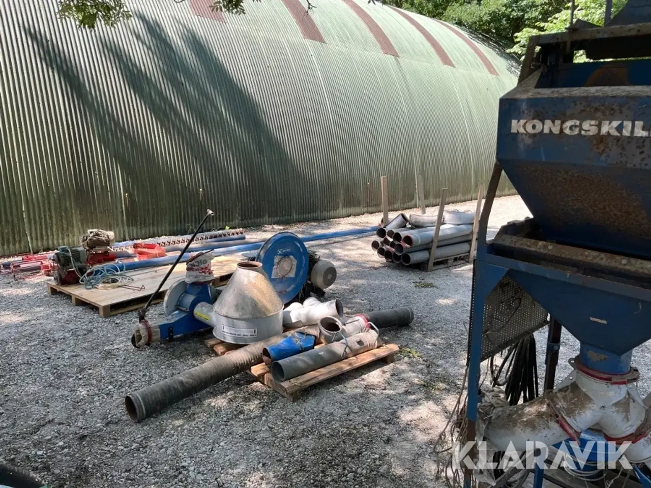 Billede 2 - Korn transport/sug/blæs Kongskilde/Mica/Passet
