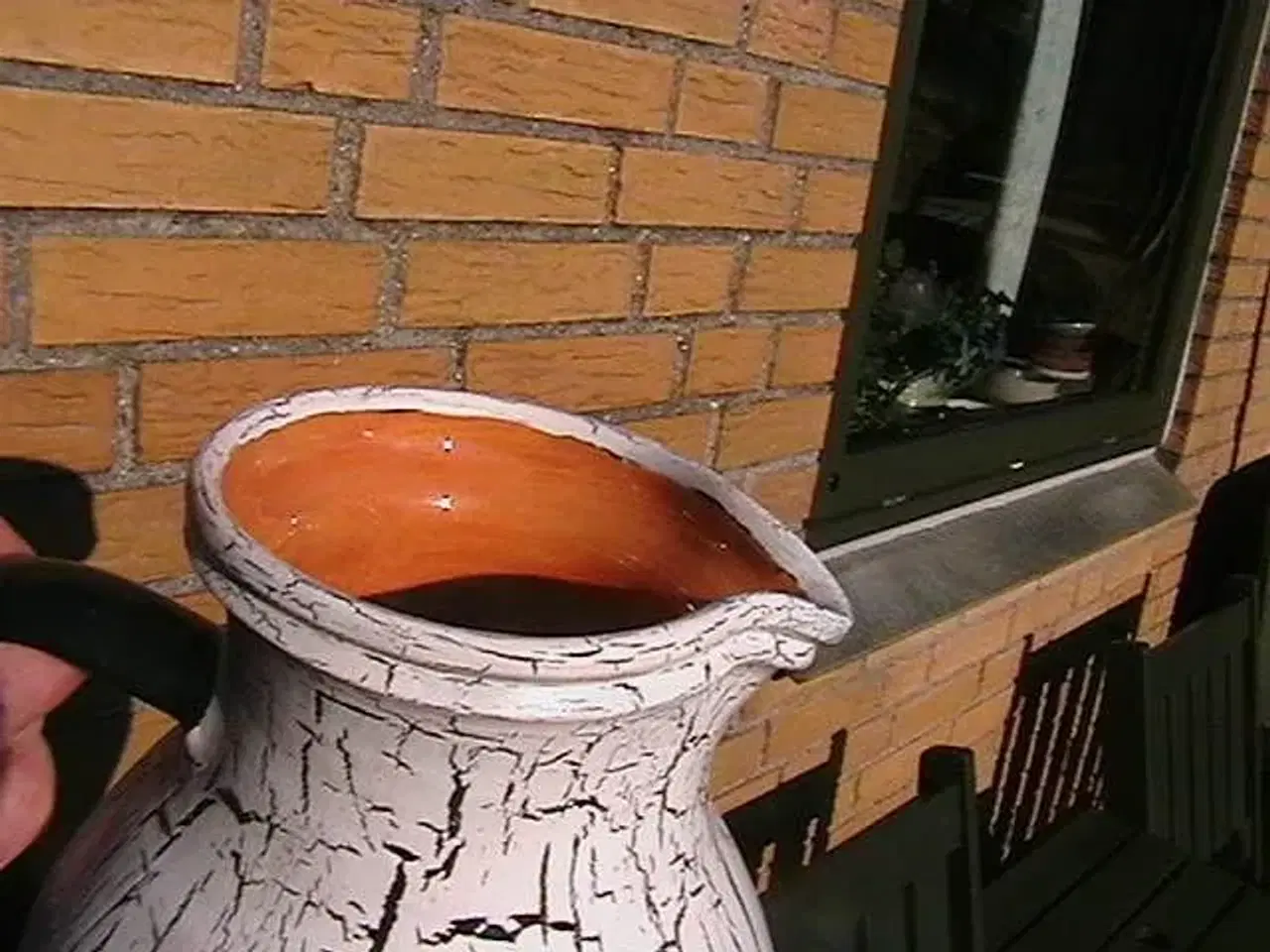 Billede 5 - 1 Kande/Vase i keramik.