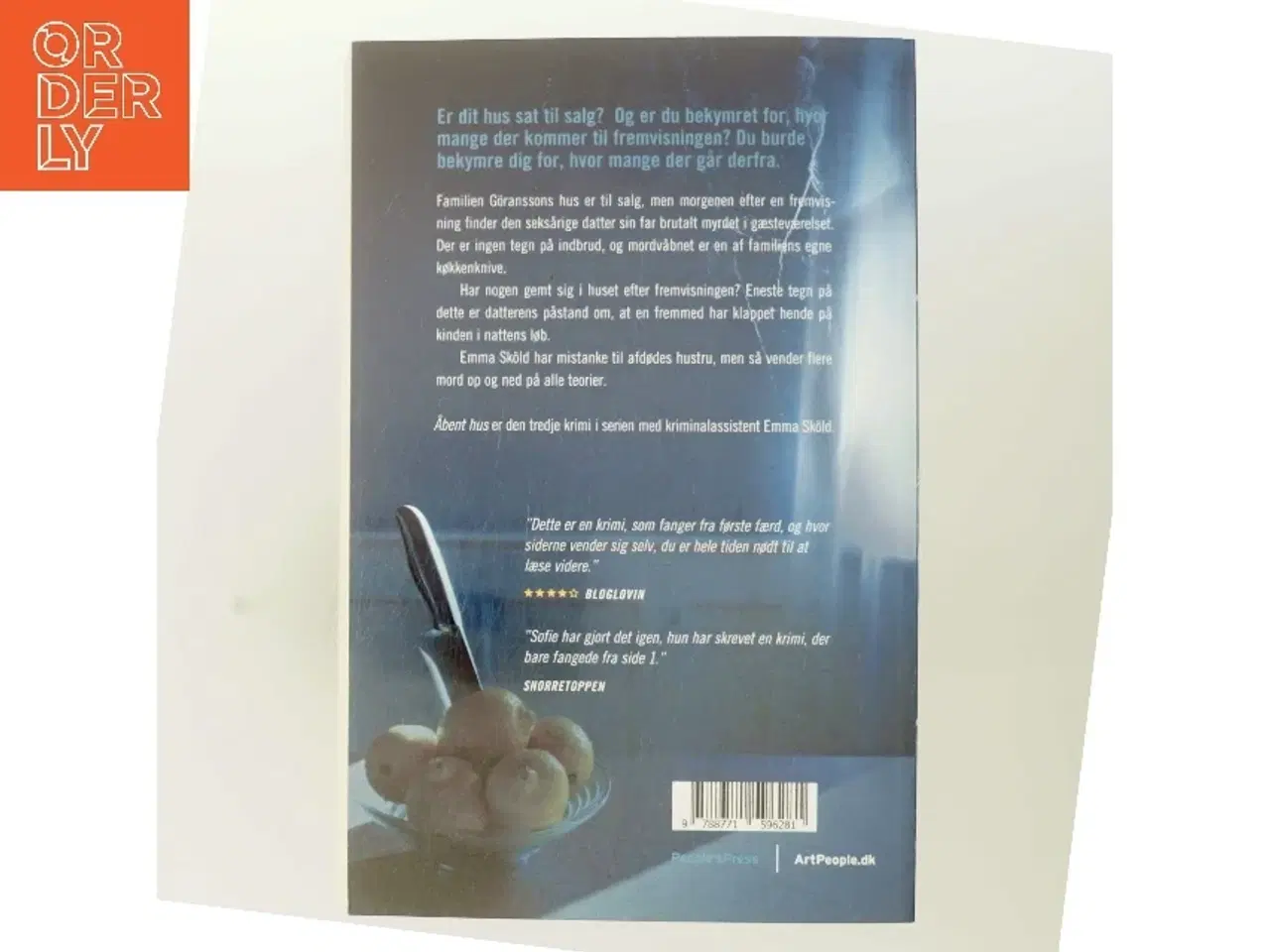 Billede 3 - Åbent hus : krimi af Sofie Sarenbrant (Bog)