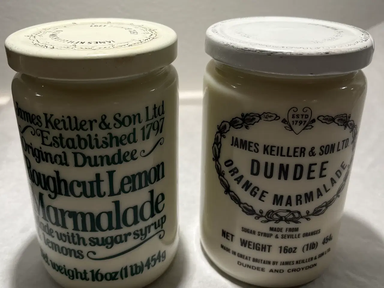 Billede 1 - Vintage James Keiller & Son marmeladekrukker