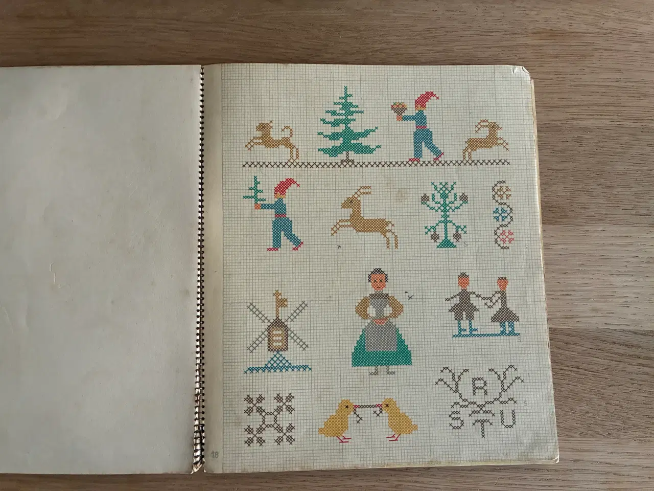 Billede 2 - Mönsterbok  Korsstyng 