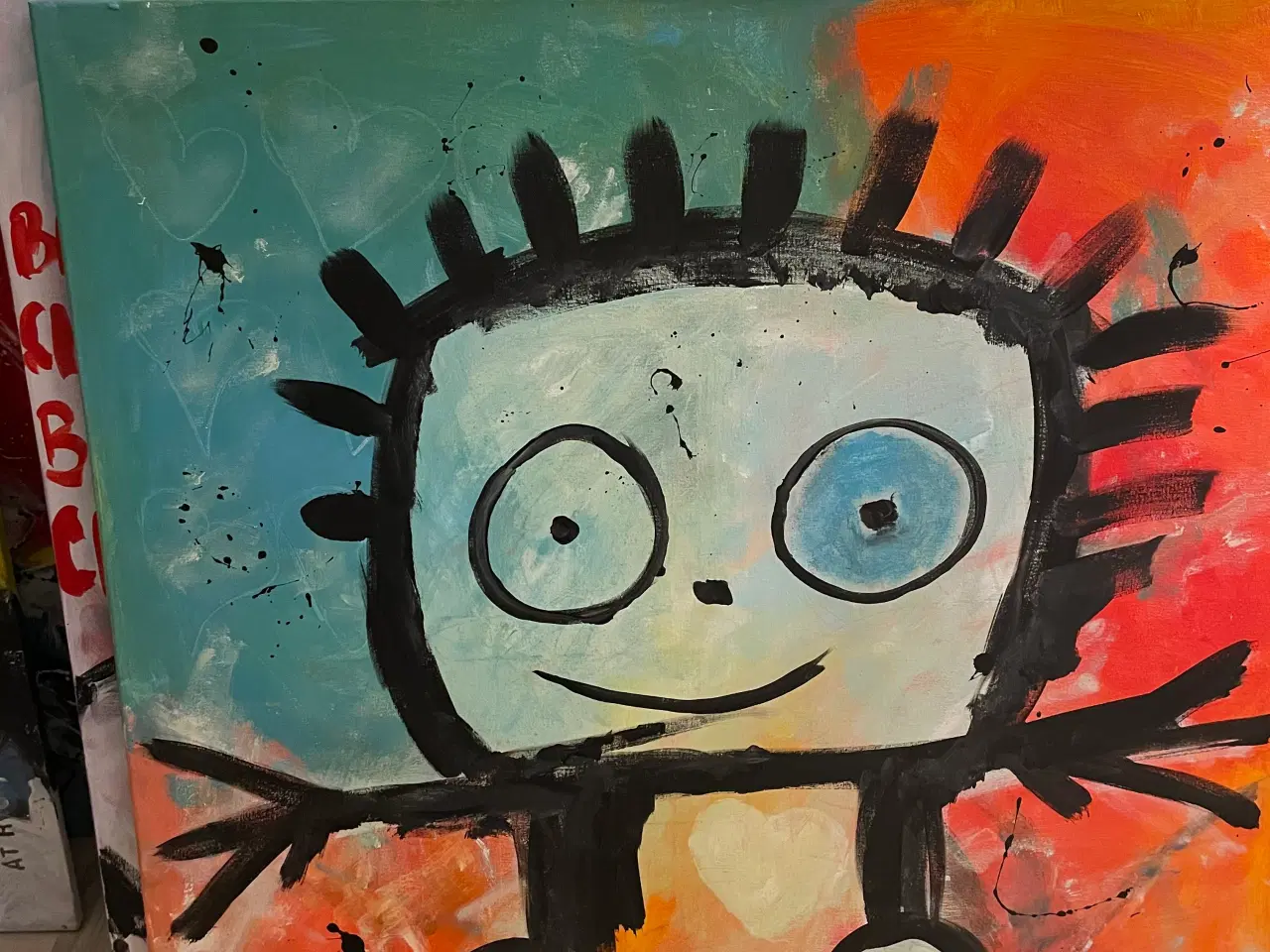 Billede 8 - IKEA lamper samt akryl på lærred