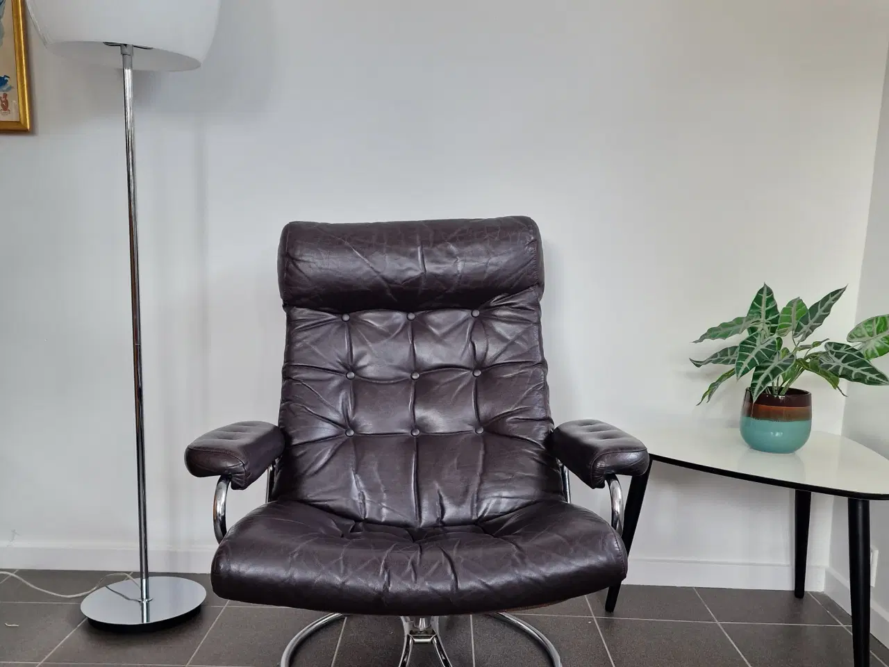 Billede 3 - Lækker norsk vintage "Stressless" lænestol. 