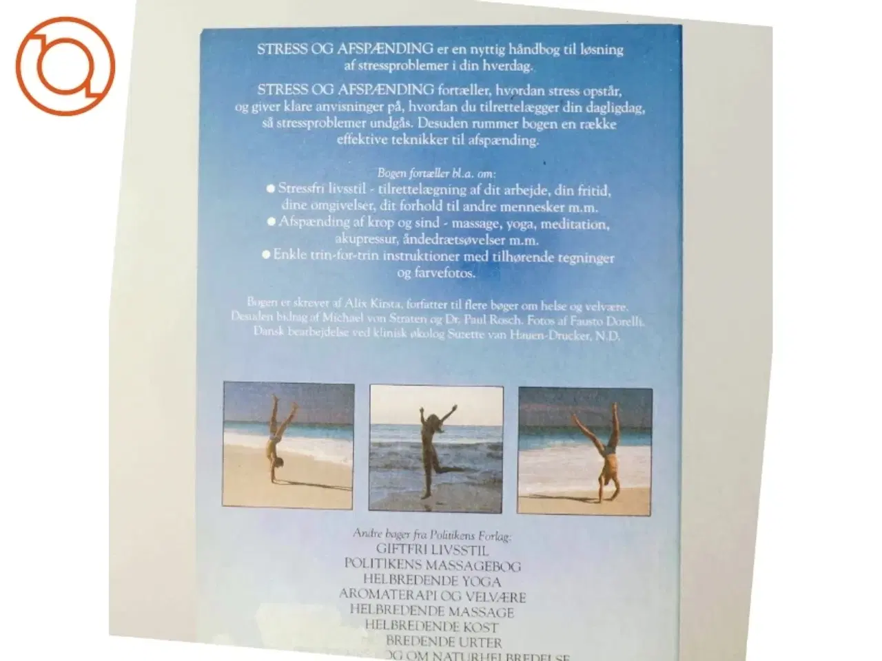 Billede 3 - Stress og Afspænding (Bog) fra Politikens Forlag
