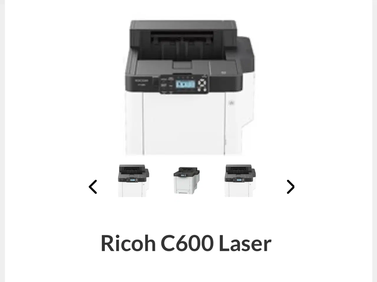 Billede 3 - Ricoh PC600 farvelaser (spar 8308 kr)