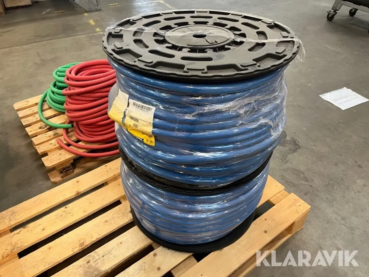 Billede 6 - Slanger 5/8" (16 mm) 220 meter i alt – 2 ruller à 110 meter blå