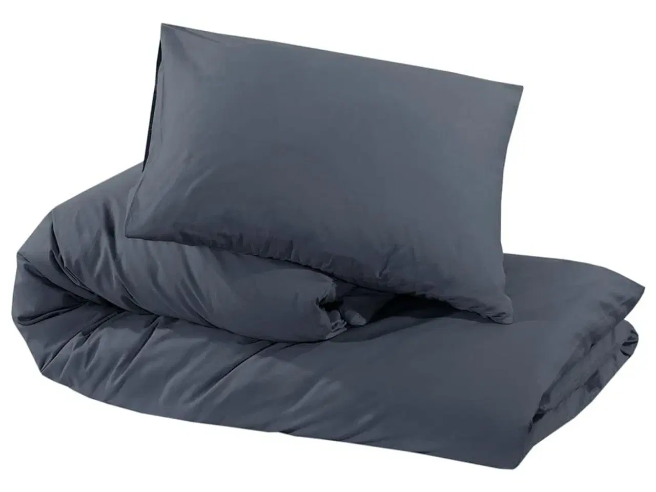 Billede 6 - Sengetøj 200x220 cm let mikrofiberstof antracitgrå