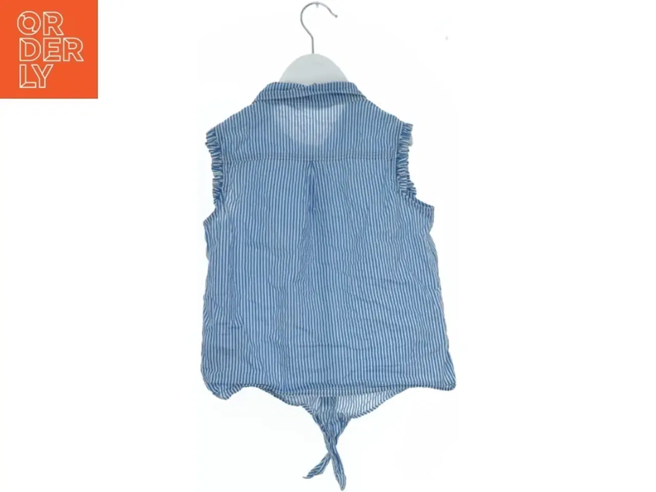 Billede 2 - Ærmeløs bluse med knapper fra H&M (str. 128)