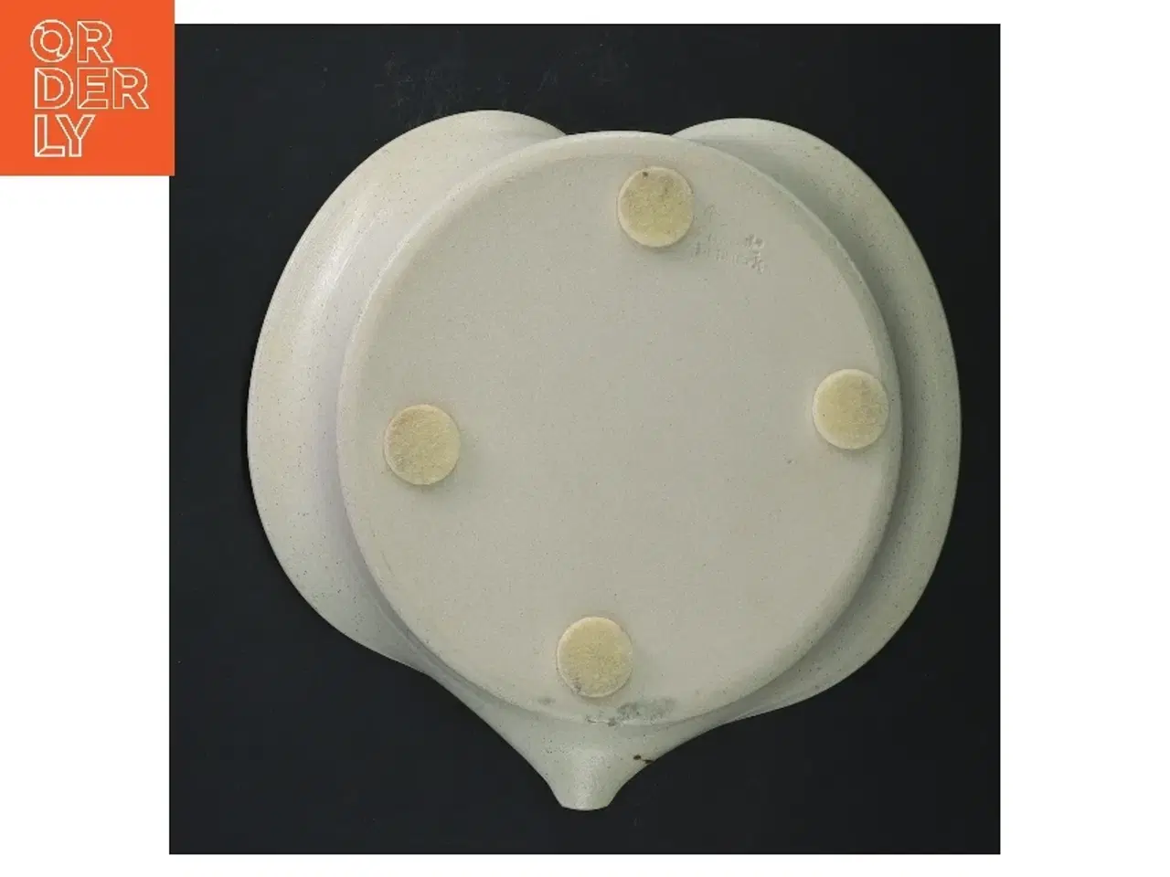 Billede 3 - Hjerteformet keramikskål (str. 20x18x6 cm)