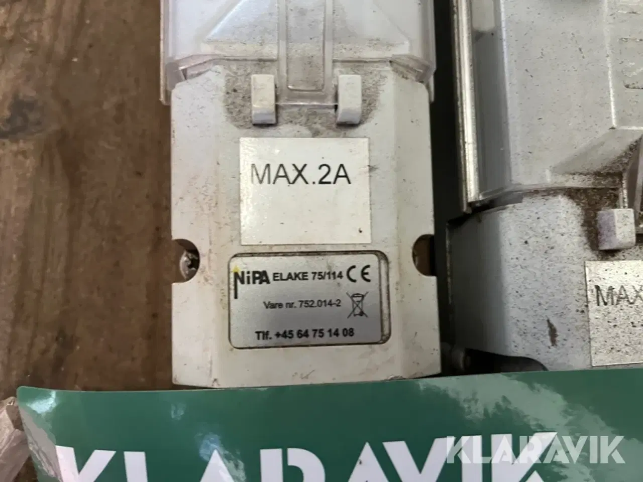 Billede 5 - Sikringsboks Nipa Elake 75/114 3 styk