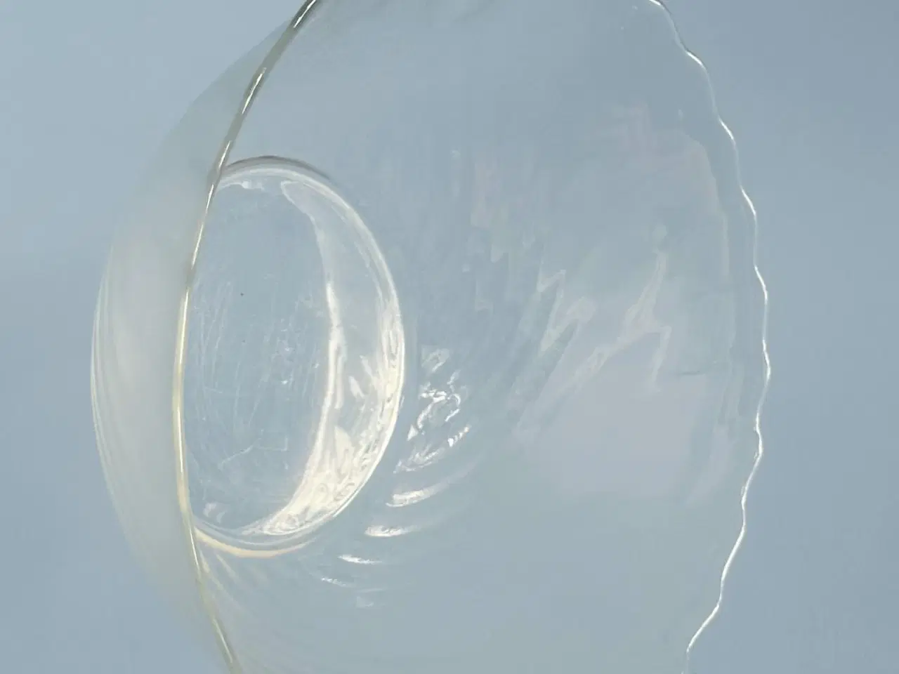 Billede 3 - Arcoroc, serveringsskål m swirl, klart glas
