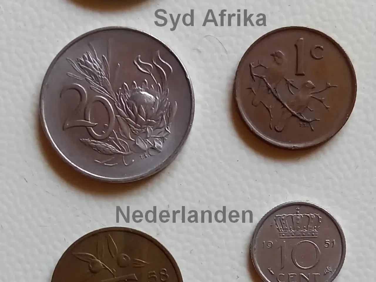 Billede 9 - Gamle udenlandske mønter (ca. 1948-1978)