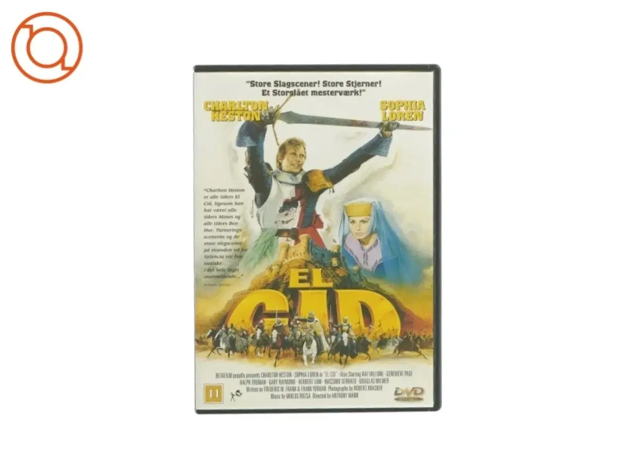 Billede 1 - El Cid (DVD)