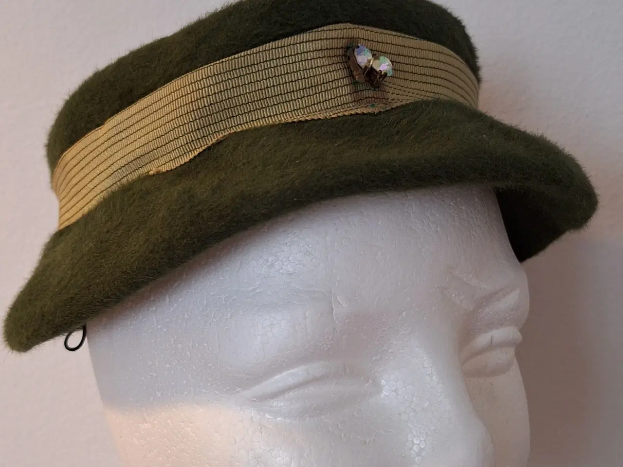 Billede 1 - Grøn vintage hat