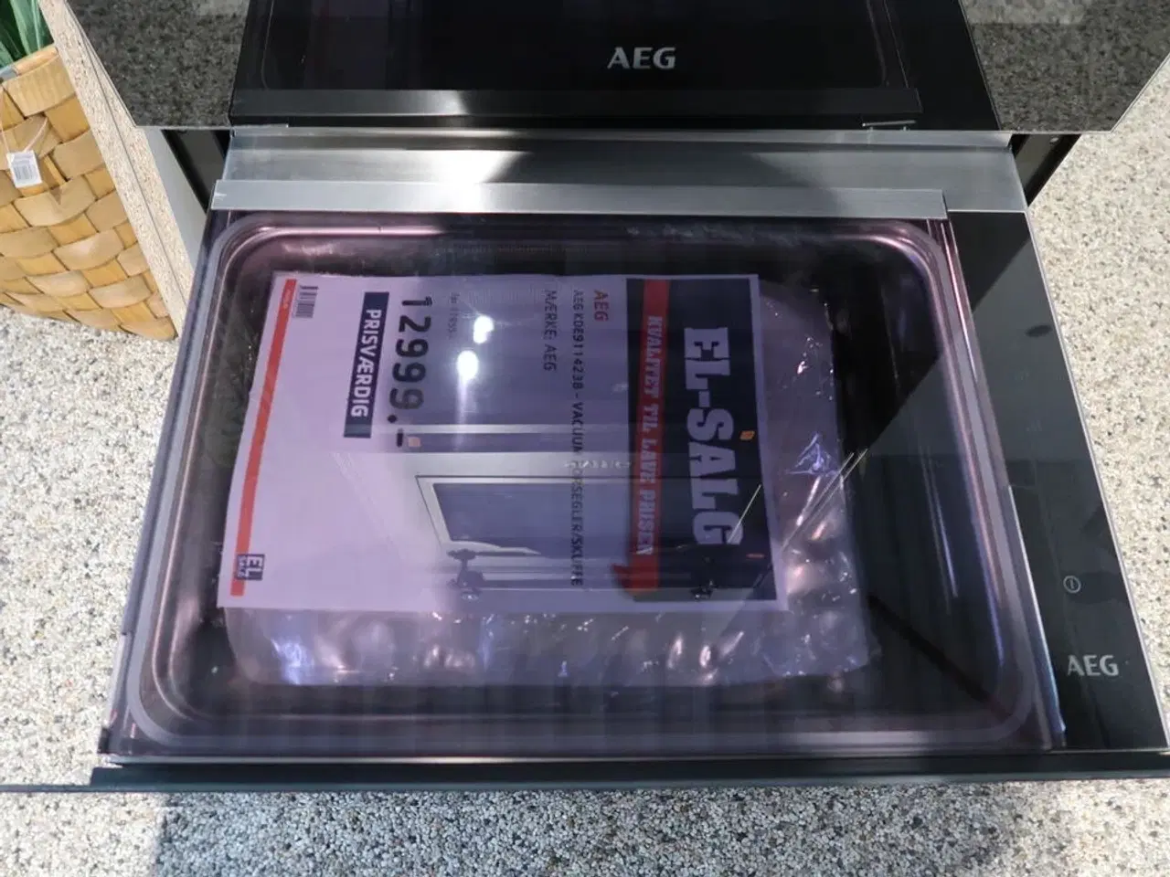 Billede 2 - Vakuumforsegler/skuffe AEG KDE911423B