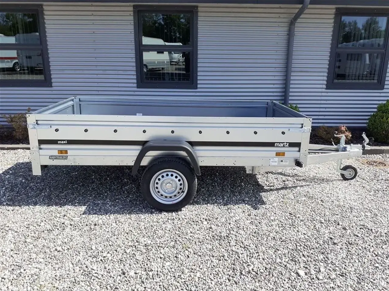 Billede 3 - 0 - Martz Maxi 264 tip   Tiptrailer med 40 cm høje sider.