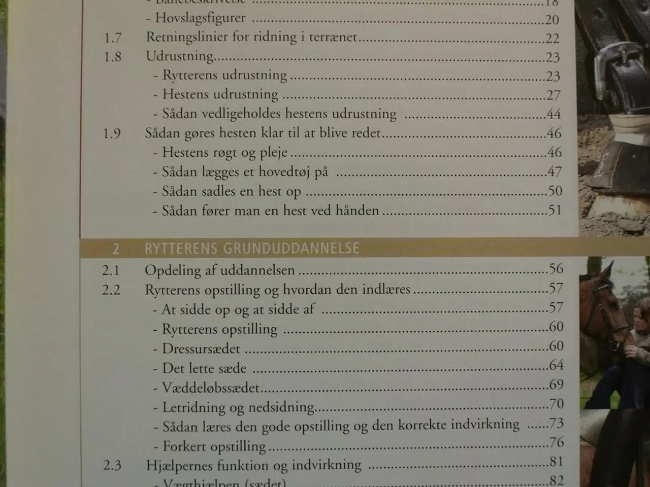 Billede 2 - den klassiske grunduddannele af rytter og hest bin