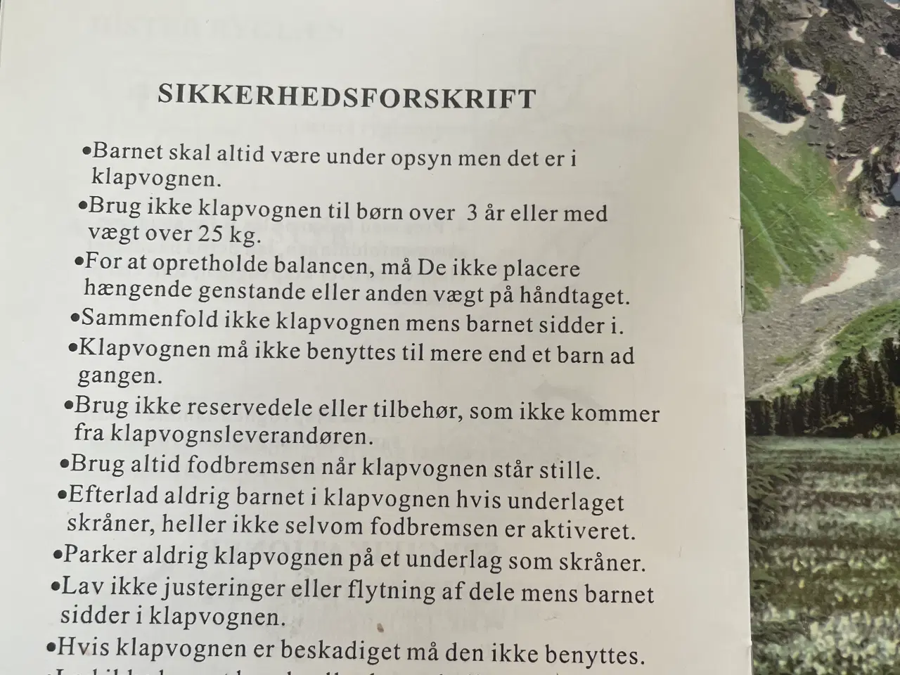Billede 11 -  Barne  klapvogn 